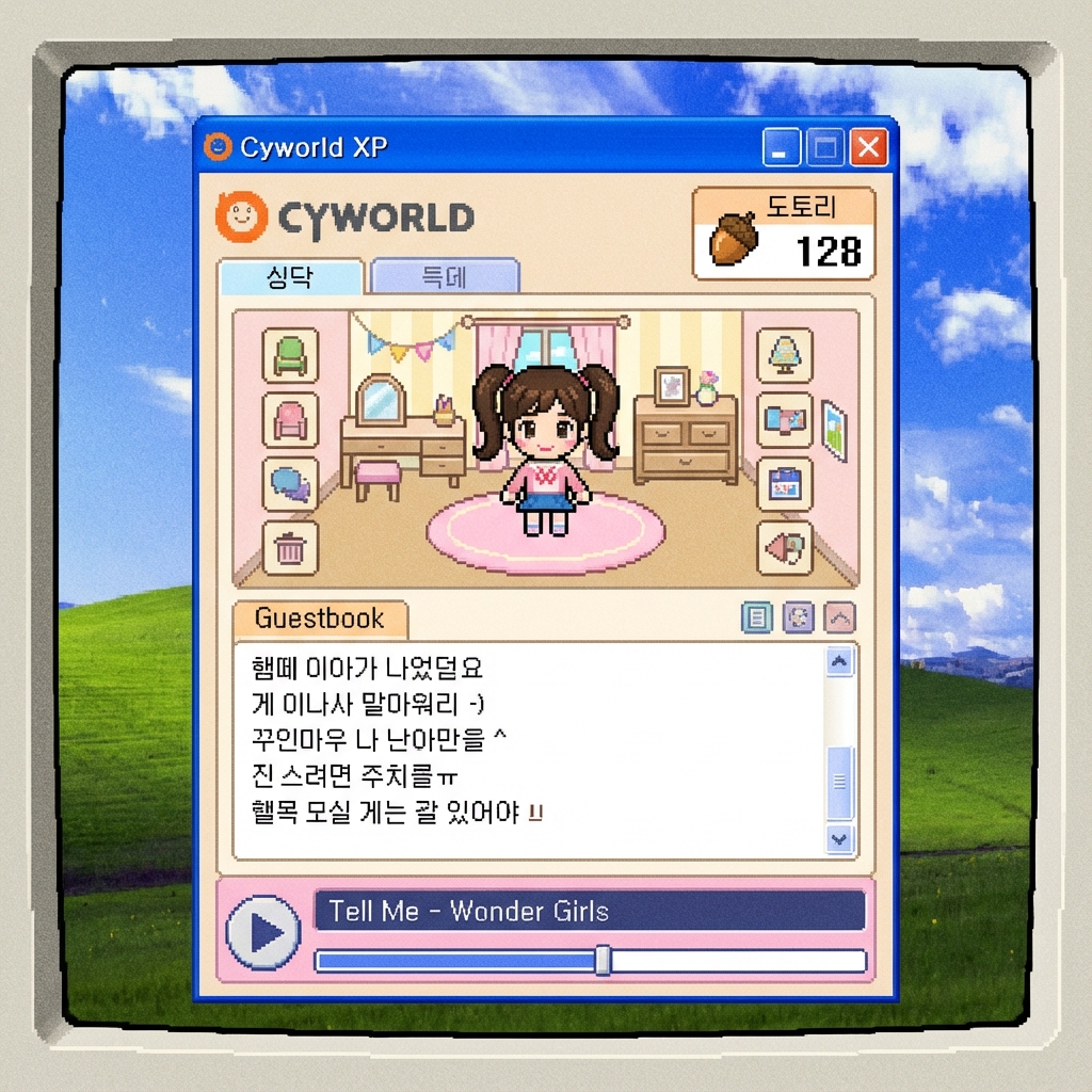 Cyworld Mockup